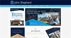 Desktop Screenshot of johnshepherd.com