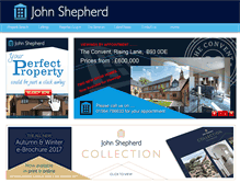 Tablet Screenshot of johnshepherd.com